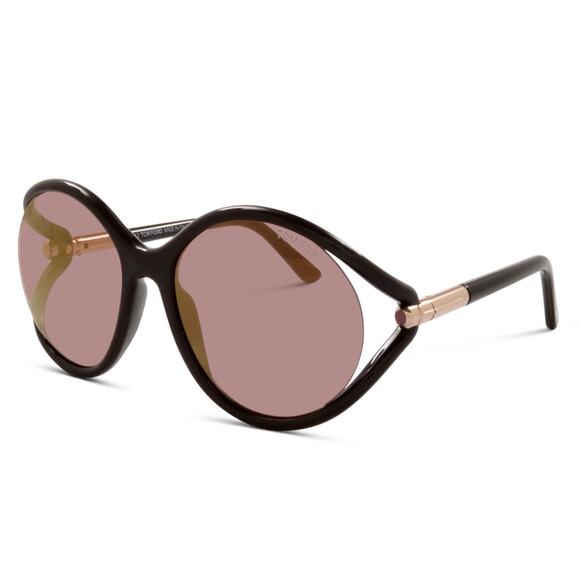 New, TOM FORD Melody Sunglasses TF1090 48Z Authentic - Picture 1 of 4